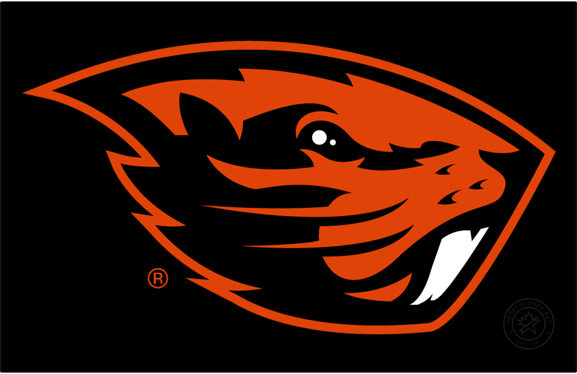 Oregon State Beavers 2013-Pres Primary Dark Logo diy iron on heat transfer
